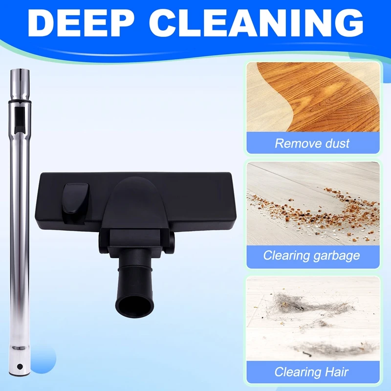 Brosse d'aspirateur universelle avec adaptateur de 35mm, accessoires pour aspirateurs, buse d'aspirateur
