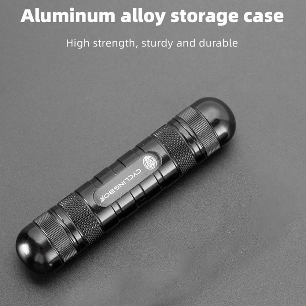 CYCLINGBOX دراجة لايحتاج الإطارات طقم تصليح سبائك الألومنيوم إطارات الدراجة المطاط المشارب أدوات معدات ركوب الدراجات