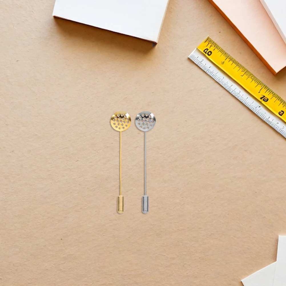 

20Pcs Round Mesh Surface Brooch Pins for Wedding Corsage Brides Grooms Elegant Lapel Pins Craft Jewelry Making