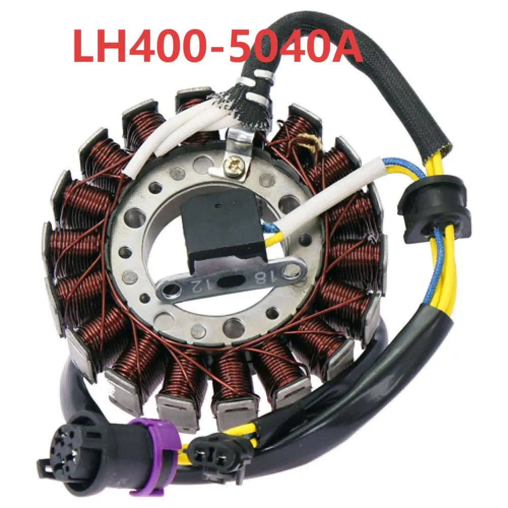 

Original 18 Pole Stator Assy For Linhai YP400 Yamaha Keeway Jinlang Feishen Scooter ATV motorcyle part LH400-5040A