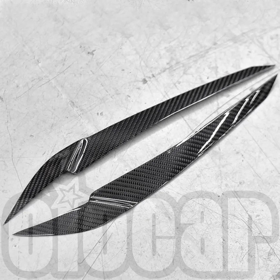 Iootmotors Dry Carbon Fiber Headlight sopracciglia trim cover per BMW G80 G81 M3 G82 G83 M4