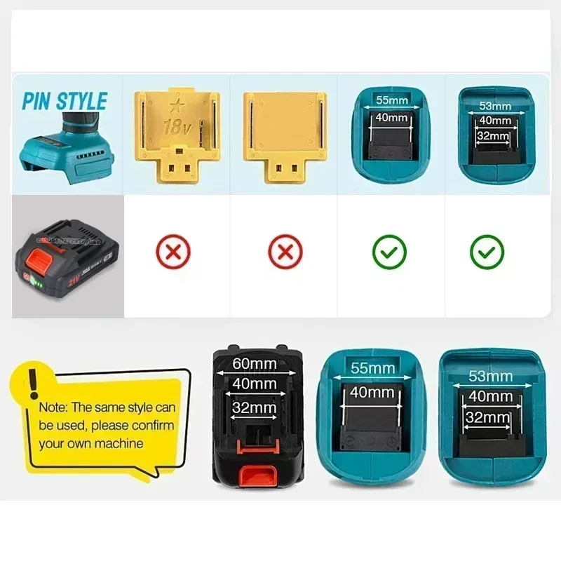 Original 20000mAh 40000mAh 21V Rechargeable Lithium-Ion Battery for Makita 18V 20V Cordless Dirll/Brushless Wrench/Screwdriver