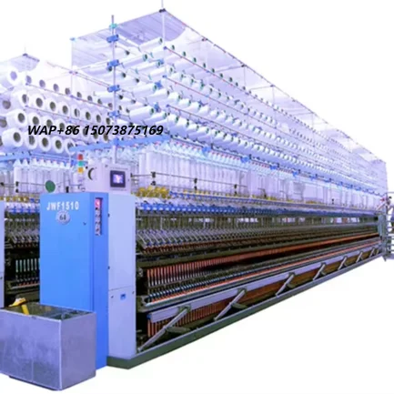 Zhuopeng F1516 Ring Spinning Machine with Automatic Doffing Device 516 Spindles  Processing 1 Year Warranty