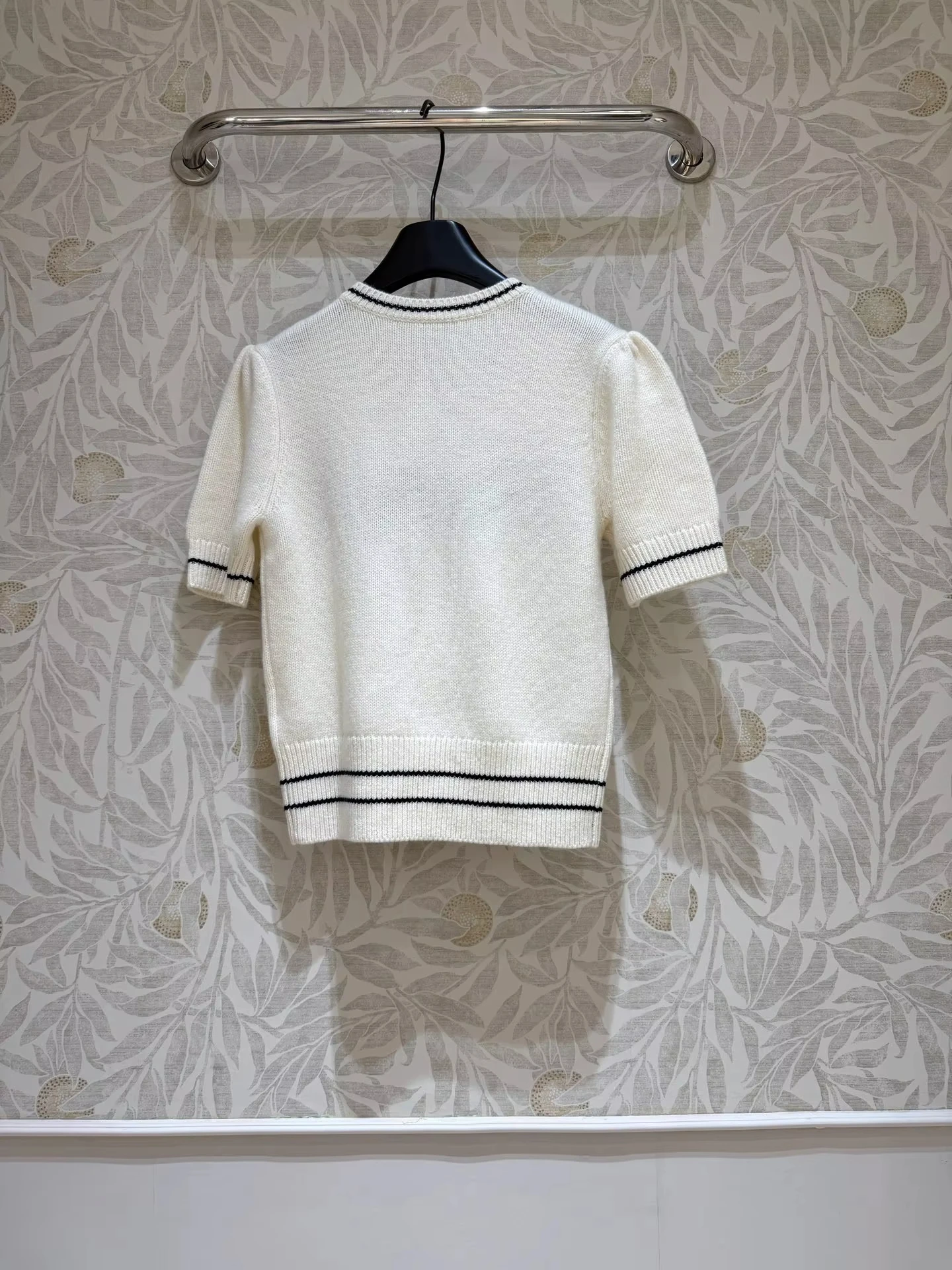 

Designer Brand 2025 New Wool and Cashmere Knitted O-Neck Sweater