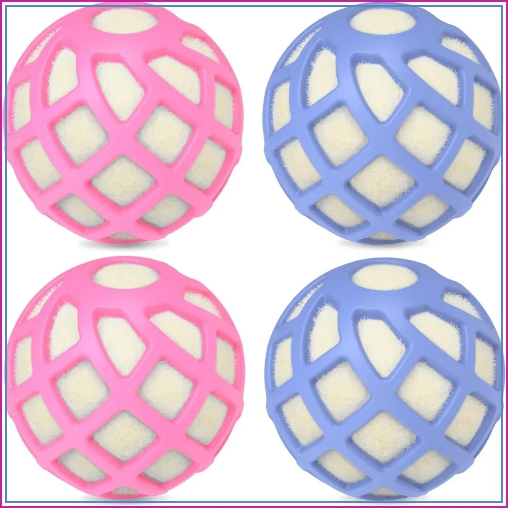 Dryer Balls – Patented Silicone Guard, Natural Wool Core, Anti-Tangle, Saves Drying Time, Reduces Static, Natural Fabric Softener, XL 3
