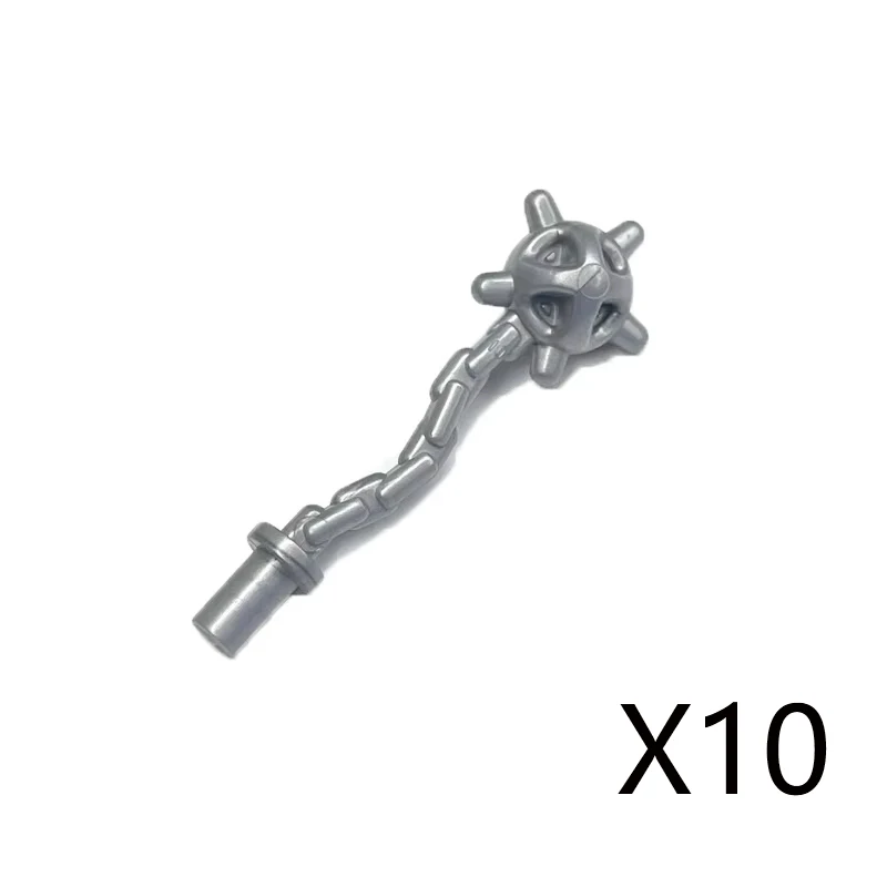 MOC Mittelalterliche Militärwaffen Bausteine Teile Burg Ritter Soldat Schwert Bogen Armbrust Helm Speer Modell Ziegel Junge Spielzeug