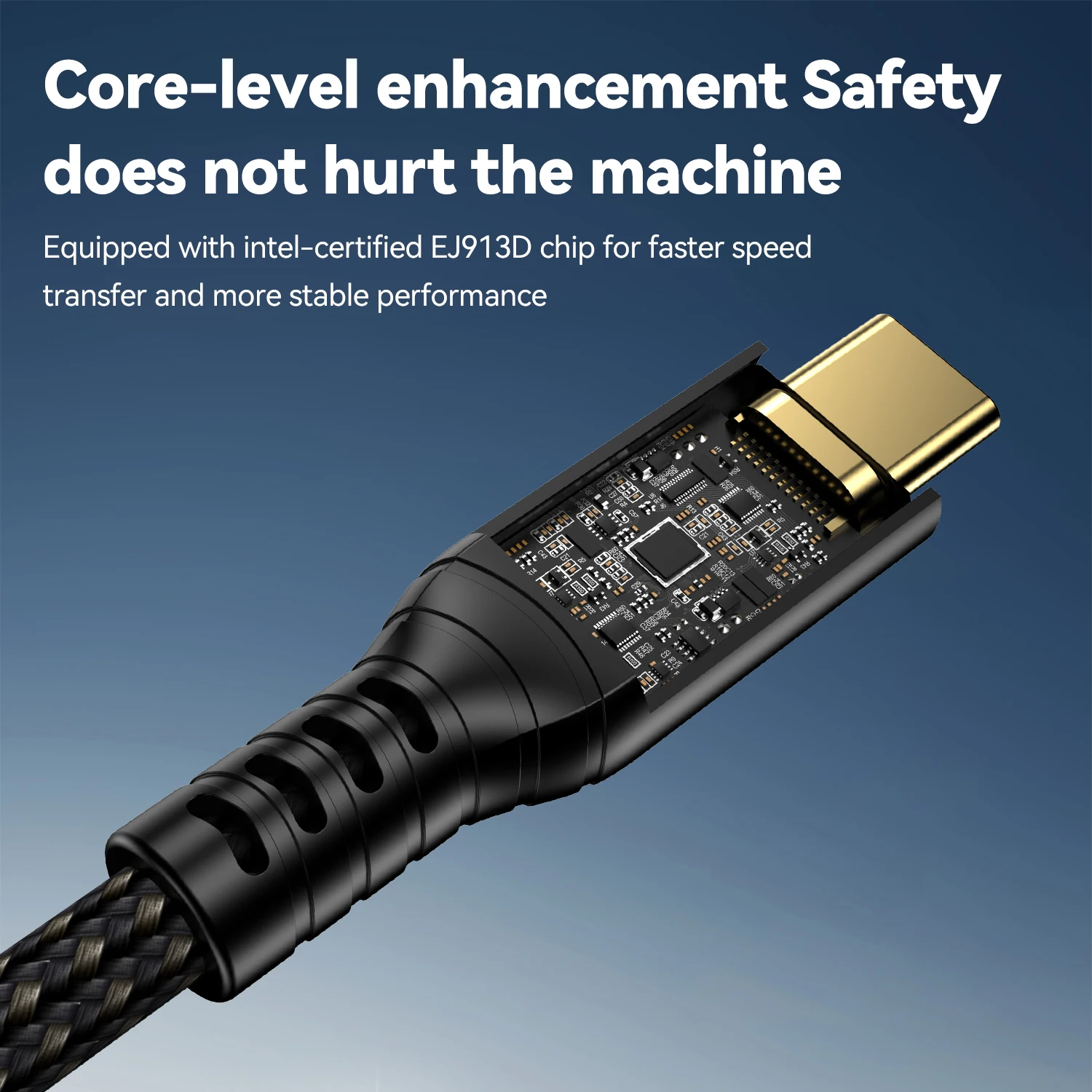 Tipo C Cabo De Carregamento Rápido, Transferência De Dados, Tipo C Cabo, 20Gbps, 100W, 20V, 5A, 4K, 60Hz