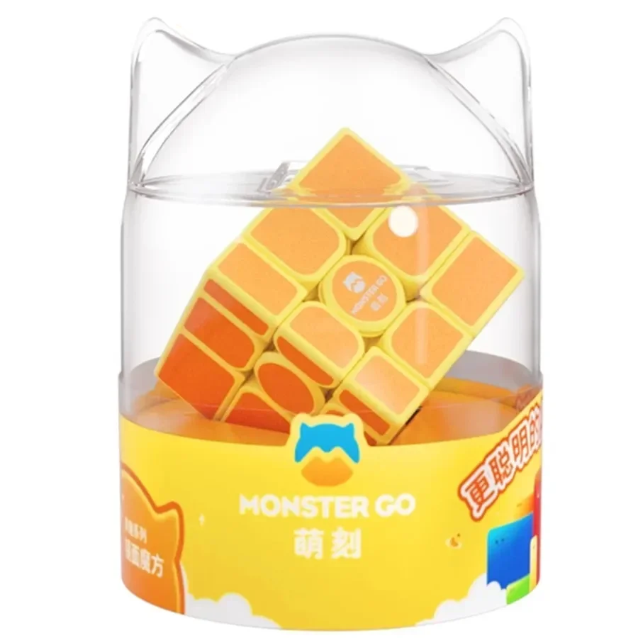 [Picube] Monster Go Mirror Special GAN Magic Cube 3x3x3 Professional 3x3 GANCUBE Speed Puzzle Cubo Magico Gift Mirror Cube