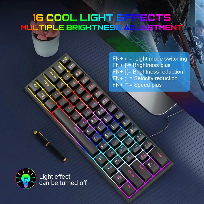 K61 Rgb Backlight G… - image
