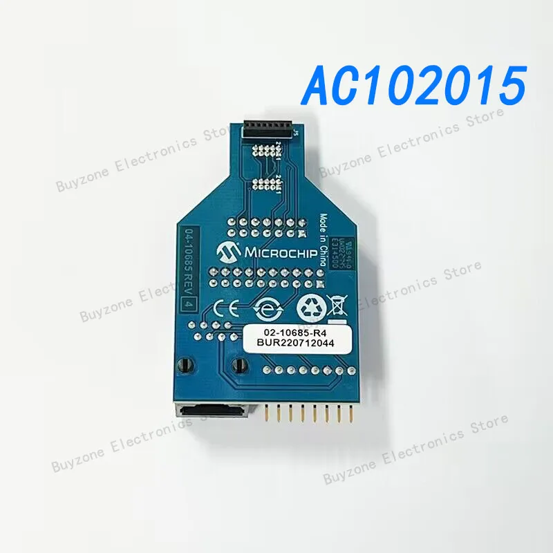 Ac102015 Adapterkaart, Mplab Icd 4/Pickit 4 Debugger Naar Microchip-Ice/Power Debugger/J-Link