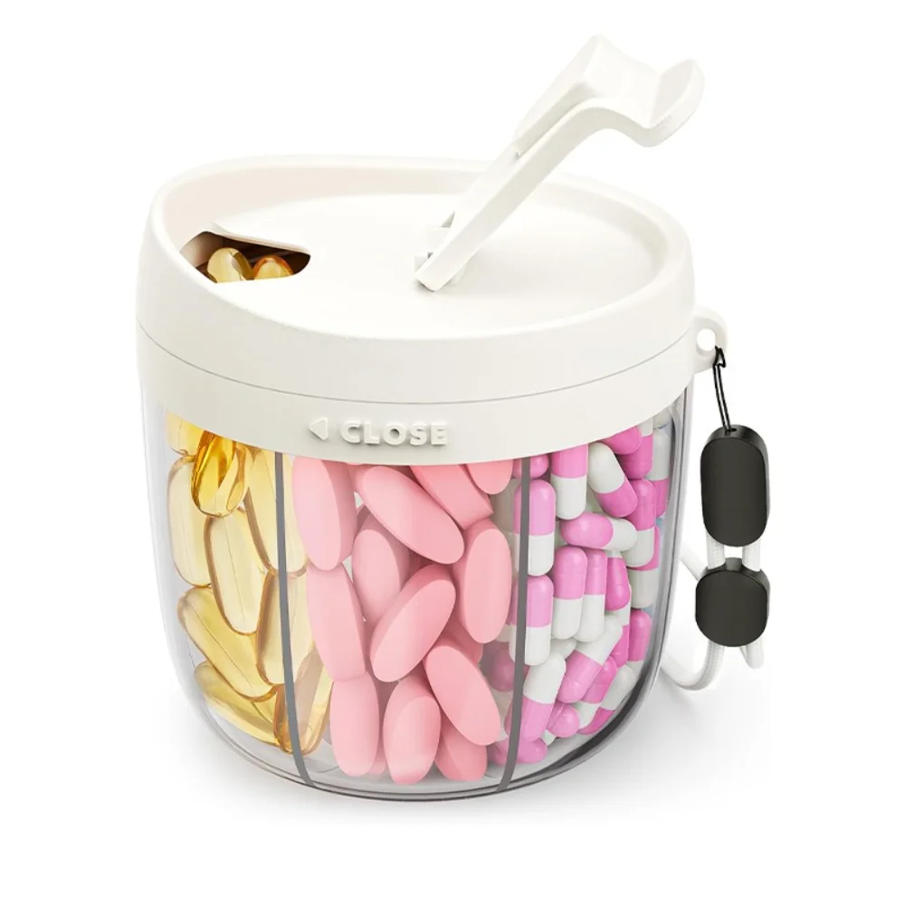 

New Hot Large Premuim Portable Travel 7 Days 7 Grids Pill Box Cases Container Organizer Storage for Vitamin Medicine Fish Oils