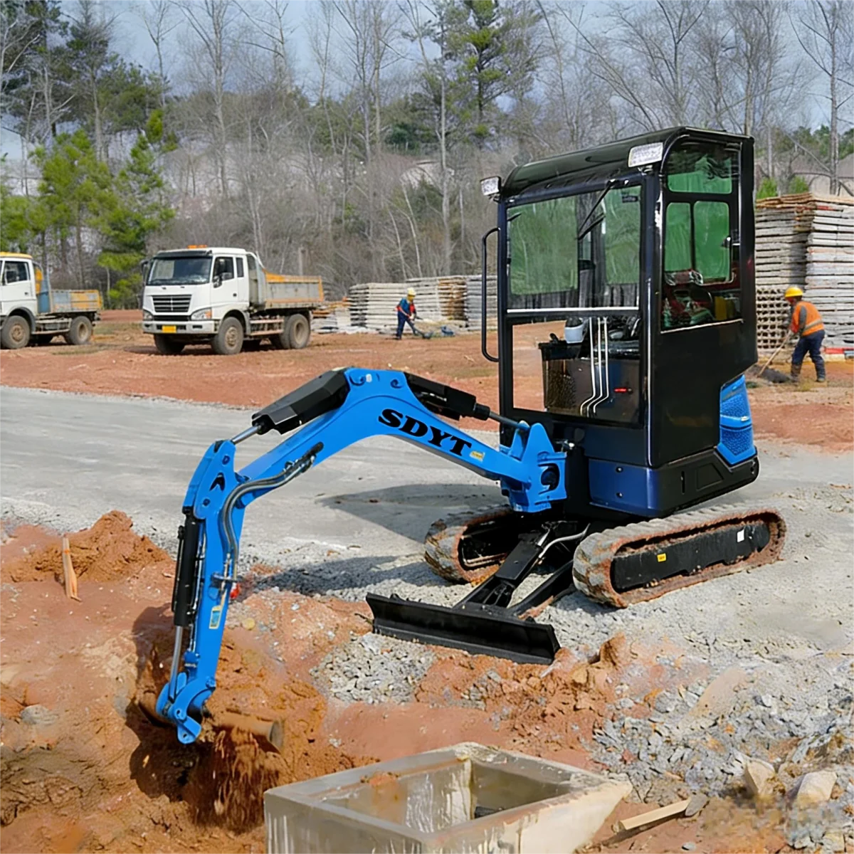 

Surprise Price Kubota Engine Multi Functional Mini Excavator Home Farm High Quality 2.0 Ton Mini Excavator Customized