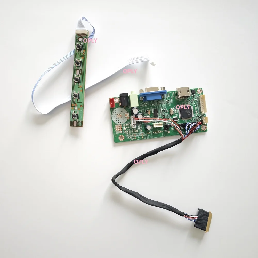 

Плата контроллера 58C, совместимая с HDMI VGA для LTN121AT06-G01 LTN121AT06 1280X800, светодиодная панель, экран 12,1-дюймовый монитор «сделай сам»