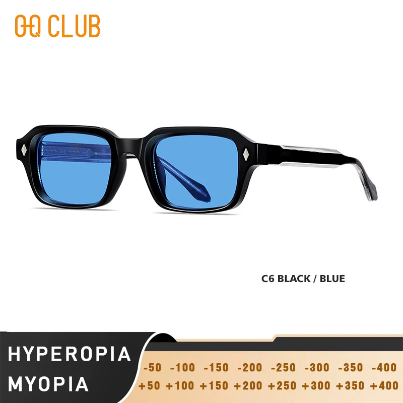 O-Q CLUB Uv400 Gepolariseerde Zonnebril Mannen 2024 Lunette Heren Bril Vrouwen Brillen Zonnebril Luxe Dames Oculairs Man Lenzen