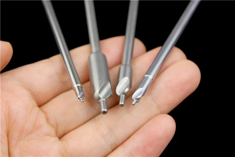 Orthopaedic instruments medical T type hand countersunk drill bit bone screw round ball countersunk hole parallel bone surface