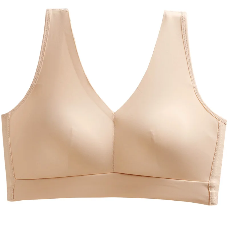 Sexy backless push up bra women big size bras plus size wireless brassiere  seamless bra