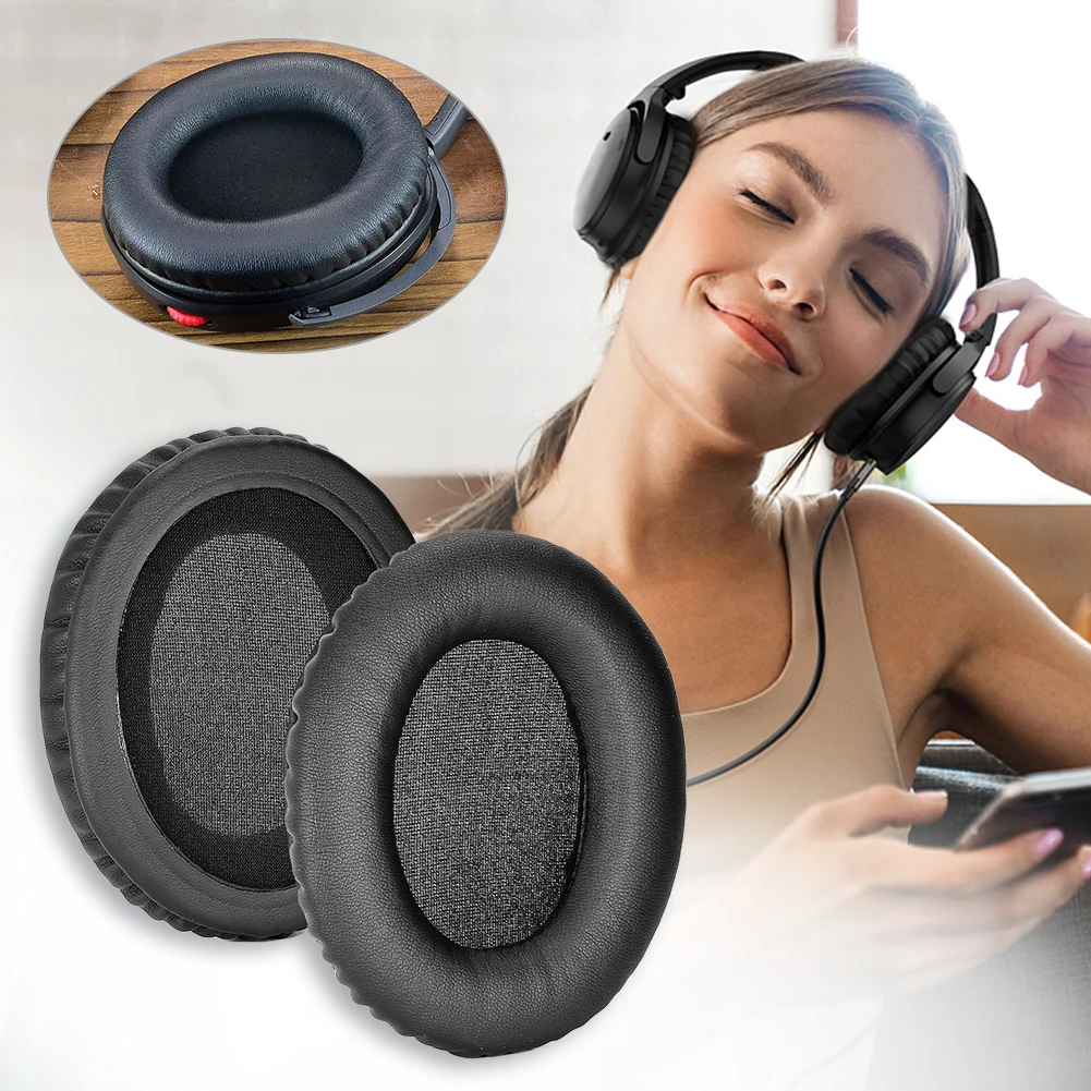 وسائد الأذن البديلة المصنوعة من الجلد البروتيني وسائد الأذن وسادات الأذن لسماعات الرأس Kingston Hyperx Cloud 2 Stinger Core
