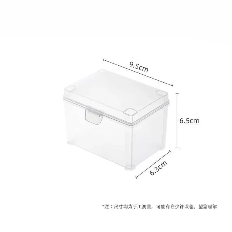 1PCS Card Holder Transparent Idol Kpop Albumes Photo Storage Photocards Small Card Collection Organizer Box Case Container