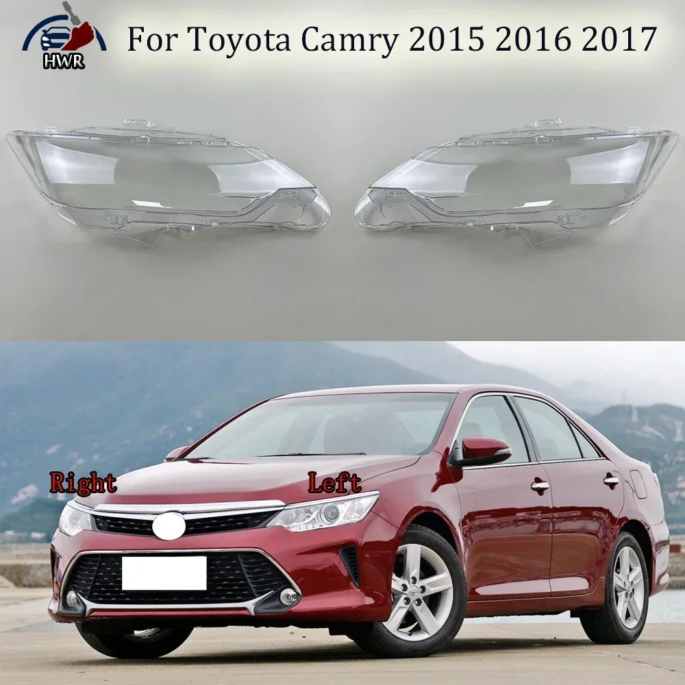 

Для Toyota Camry 2015 2016 2017, передняя фара, прозрачная крышка, абажур, маска, абажур, линза из плексигласа