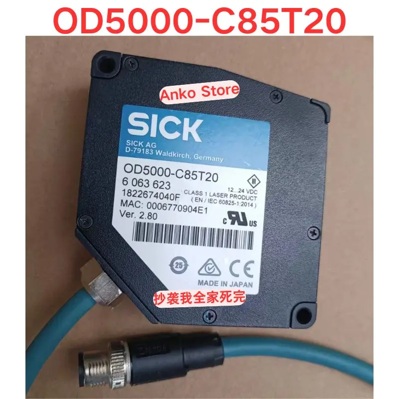 Second-hand test OK  OD5000-C85T20 6063623 Laser Displacement Sensor