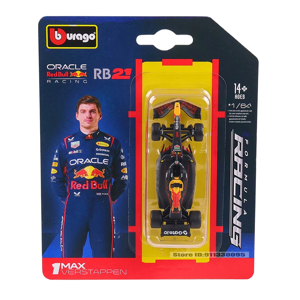 bburago-1-64-oracle-red-bull-racing-2025-f1-rb21-1-verstappen-22-yuki-tsunoda-liga-modelo-de-carro-brinquedos-colecionaveis-modelo-mais-recente