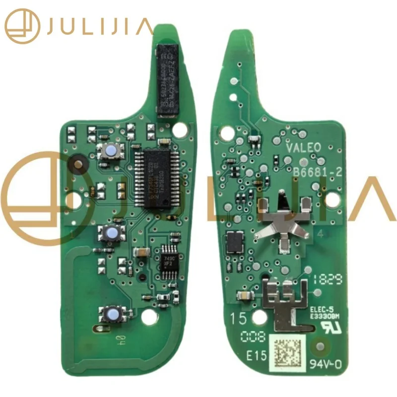 JULIJIA For Original Para Ford F150 F250 315MHz 49 Chips FL3T-15K601-AC Keyless Entry Remoto Coche Flip Key 3 Buttons