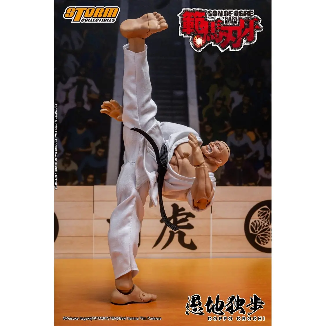 جديد الأصلي العاصفة اللعب المقتنيات دوبو أوروتشي ابن الغول باكي هانما 1/12 عمل نموذج لجسم جمع لعبة الأولاد الهدايا الأسهم