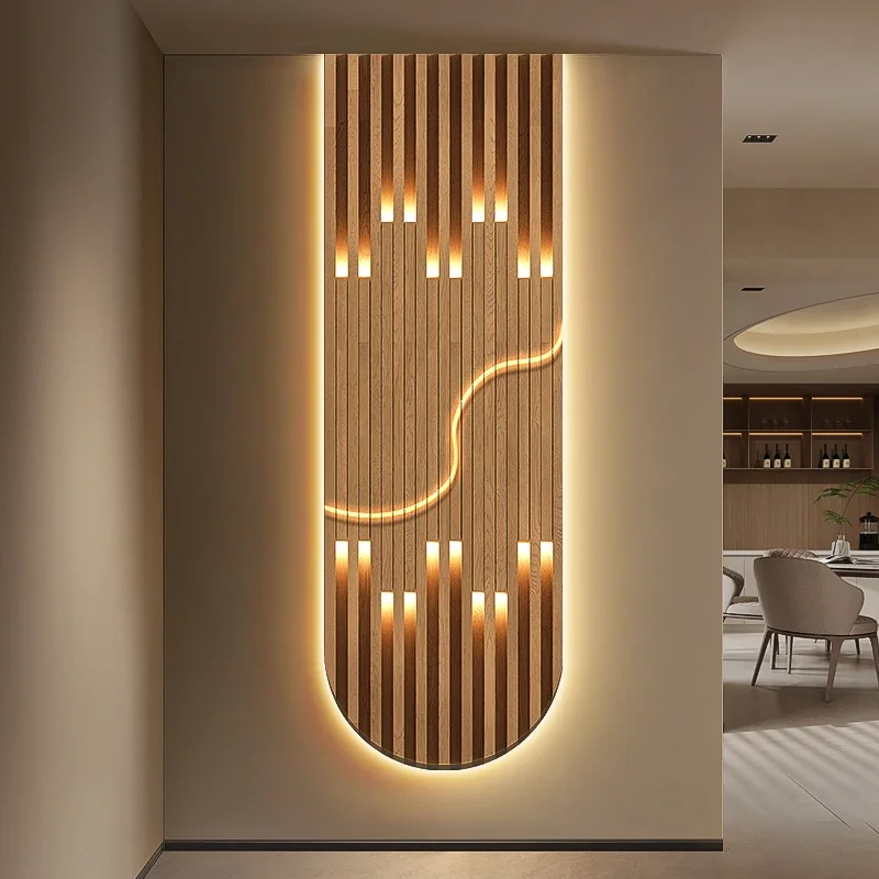 Modern Luxury LED Wall Lamp - Abstract Mural Light with Lustre for Corridor, Living Room and High-end Home Decor Lighting