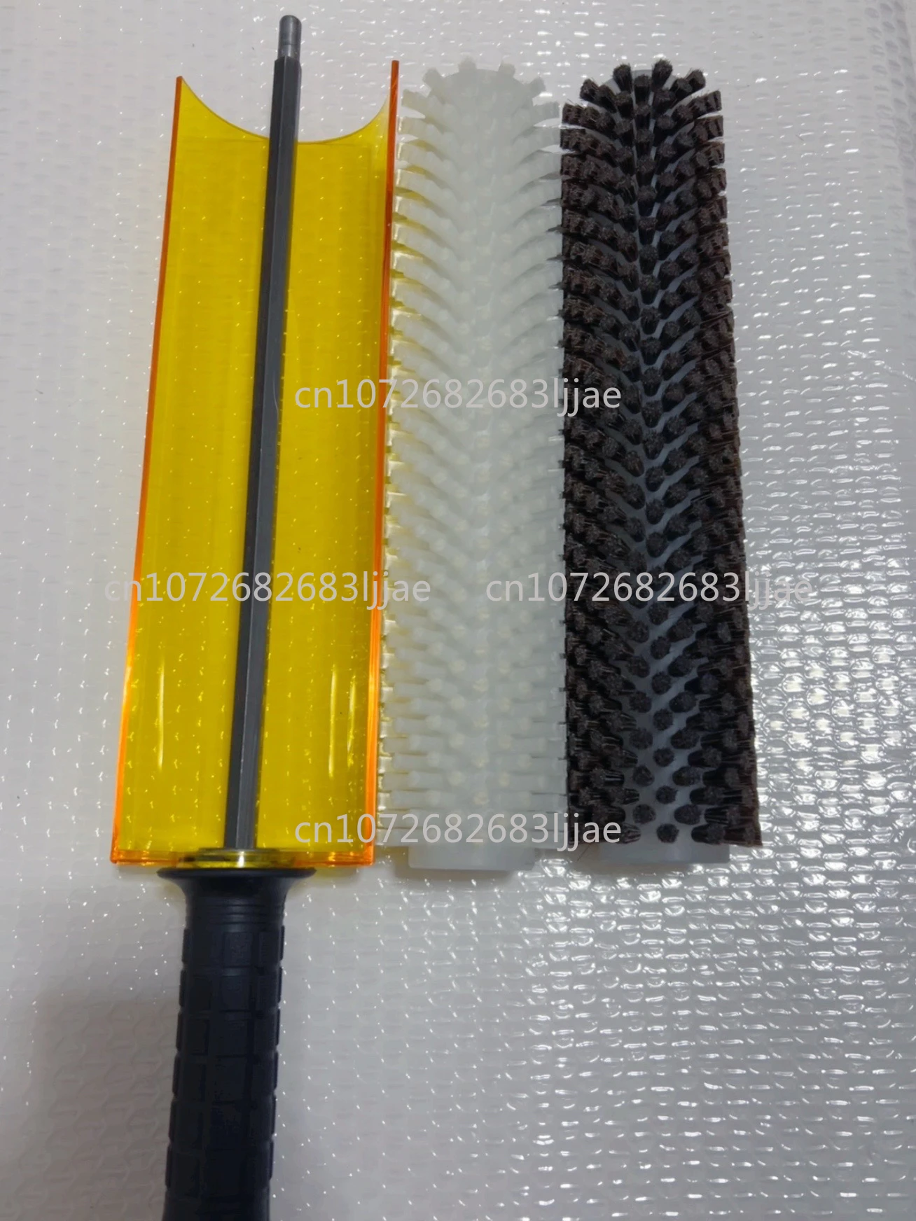 300mm-snowboard-electric-waxing-roller-polishing-brush-with-nylon-horse-hair-and-copper-wire