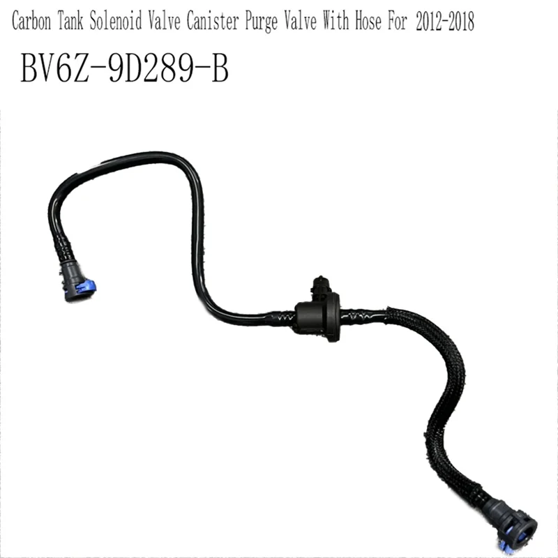 

Carbon Tank Solenoid Valve Canister Purge Valve Solenoid With Hose For Ford Focus 2012-2018 BV6Z-9D289-B-Boom