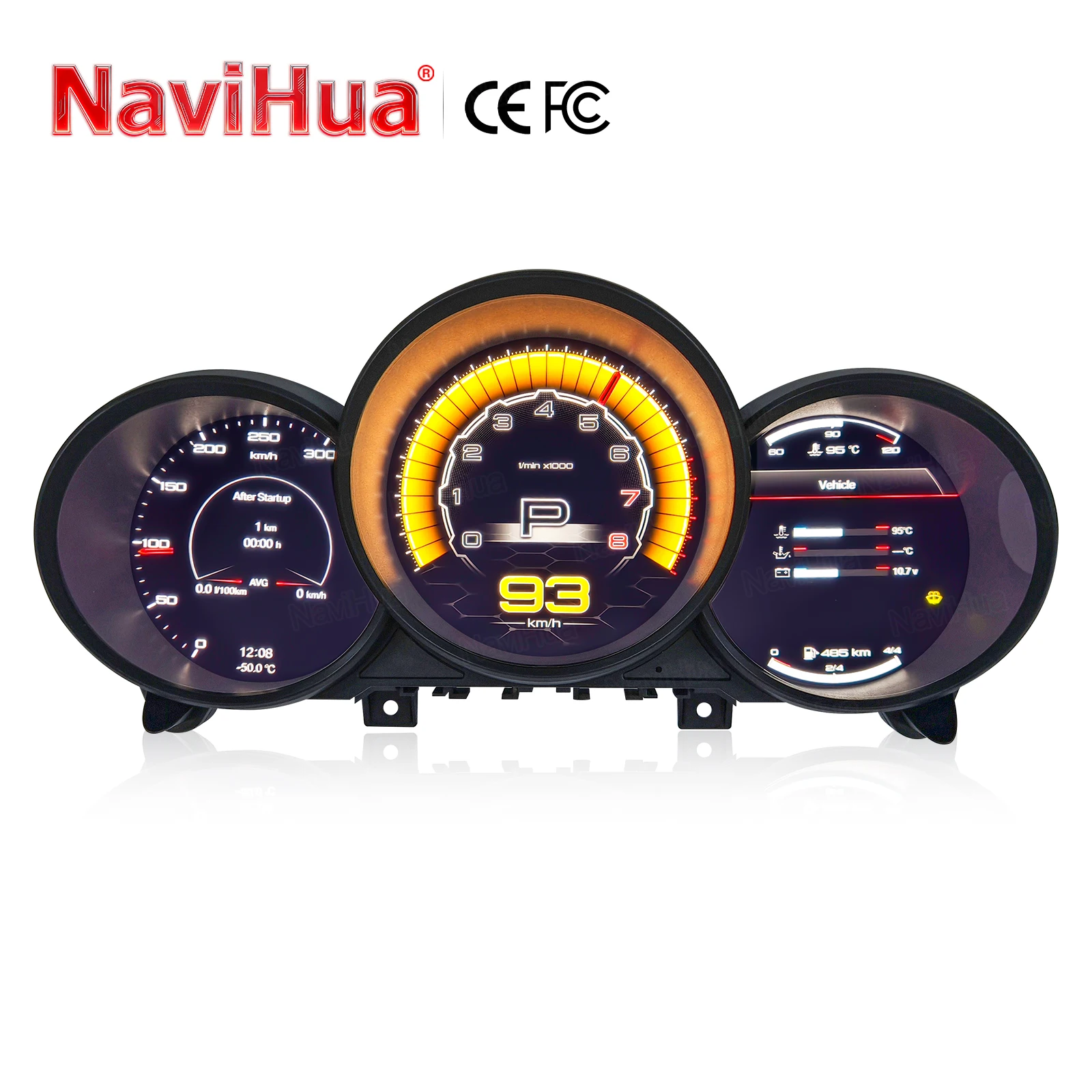 

Navihua для Porsche 987/Cayman 2005-2012 виртуальный кабин автомобильный мультимедийный измеритель скорости приборный экран ЖК-цифровой кластер