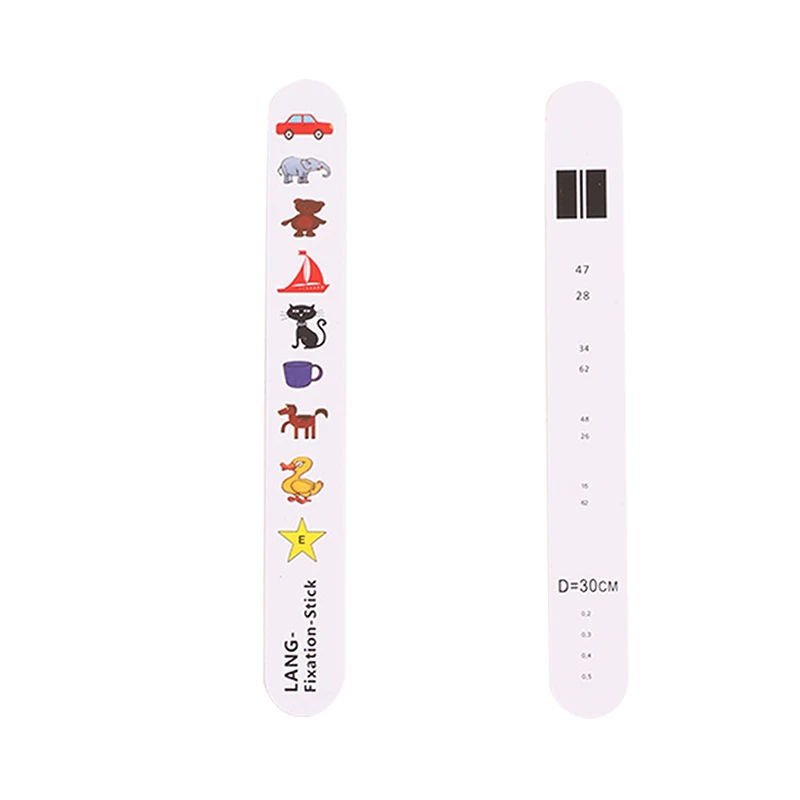 Children Fixation Stick With Red/Green Anti-Suppression Check Vision Tester Eye Exam Accessories Visual Inspection Training Too