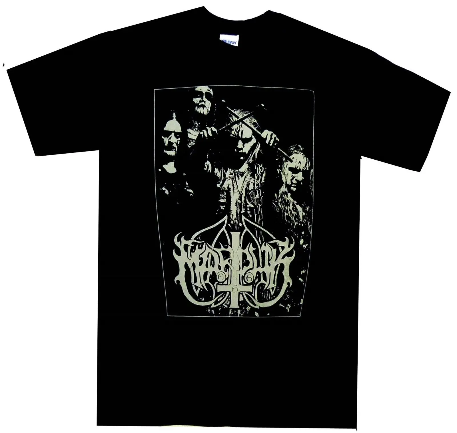 Marduk Band Photo M-XXL Official Australian Tour Black  Band Merch Tshirt