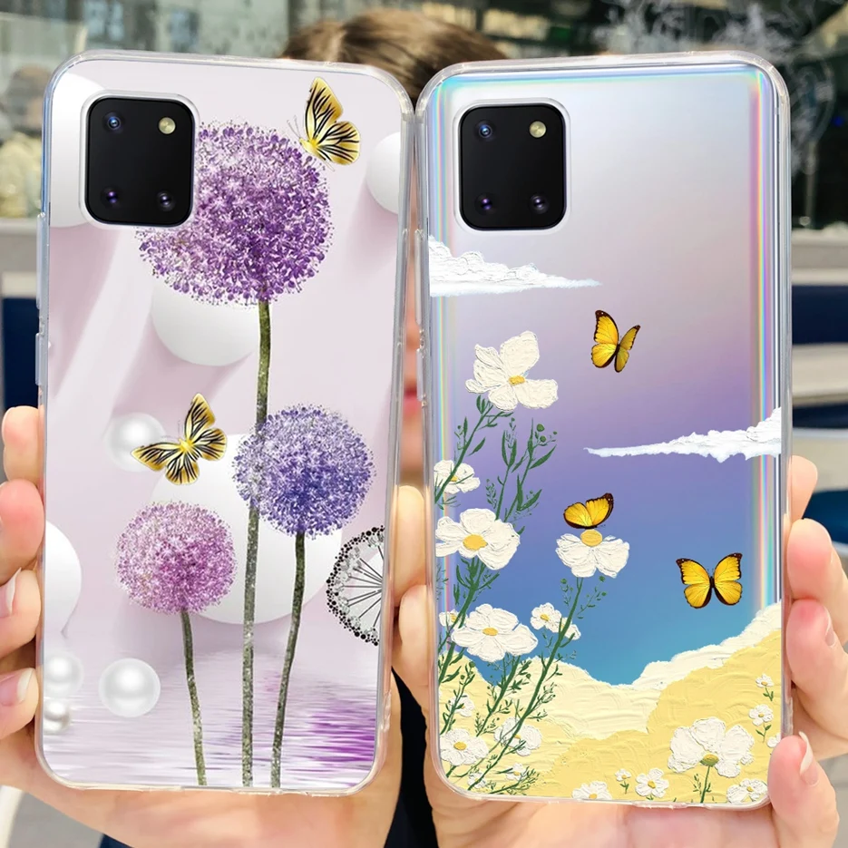For Samsung Galaxy Note 10 Lite Case SM-N770F Clear Silicone Soft Phone Case For Samsung Note10 Lite Galaxy S10 Lite Cover Coque