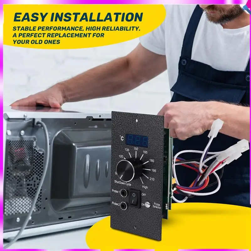 N96R Digital Thermostat Upgrade Controller Board Replacement For Traeger Pellet Grill