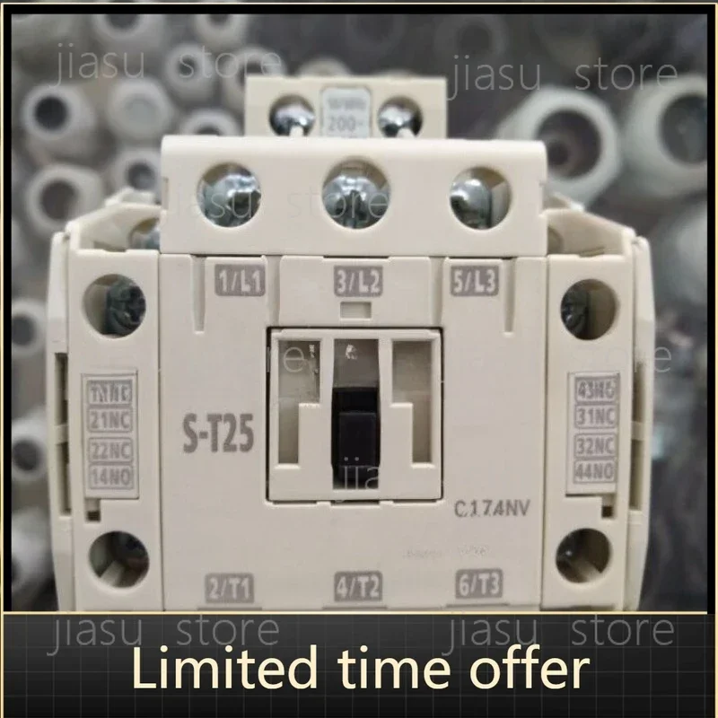 ST25 AC Contactor 110V 220V 380V Coil Voltage General Purpose Motor Control Industrial Power System
