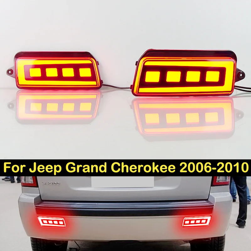 DECHO LED Rear Foglight For GAC Trumpchi Empow Shadow Leopard 2021-2024 rear bumper foglight foglamp fog lamp Brake lights