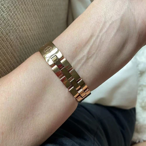 Imagen 2 del producto Correa de lujo para hombre y mujer para Apple Watch Band Ultra 2 46mm 49mm 38mm 41mm 40mm 44mm 45mm 42mm Pulsera de moda de acero inoxidable IWatch Series 10 9 8 7 6 SE 5 4