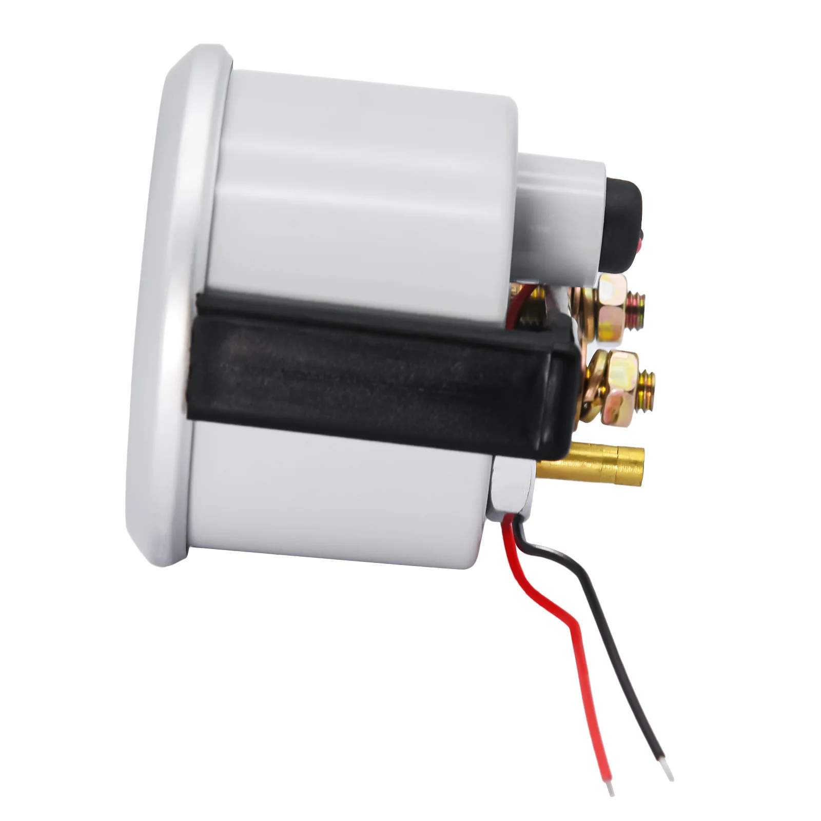 Calibro turbo boost personalizzato per auto da 2 "52 mm con sensore -30~30PSI Turbometro Luce LED bianca per auto da corsa a benzina 12V