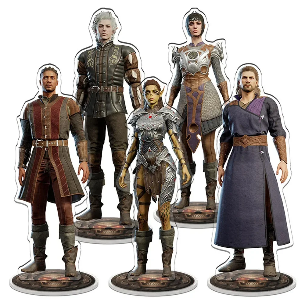 Figuras de Baldur's Gate 3 de 15CM, modelo de soporte acrílico del juego Astarion Gale Shadowheart, modelo de Cosplay, decoración de escritorio, colección de Fans, regalo