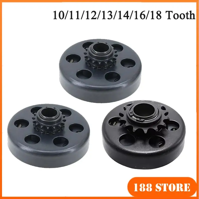 35/420/428 corrente 10/11/12/13/14/18t dente centrífugo embreagem automática 16/19/20/25.4mm para go kart diversão minibike roda dentada de acionamento