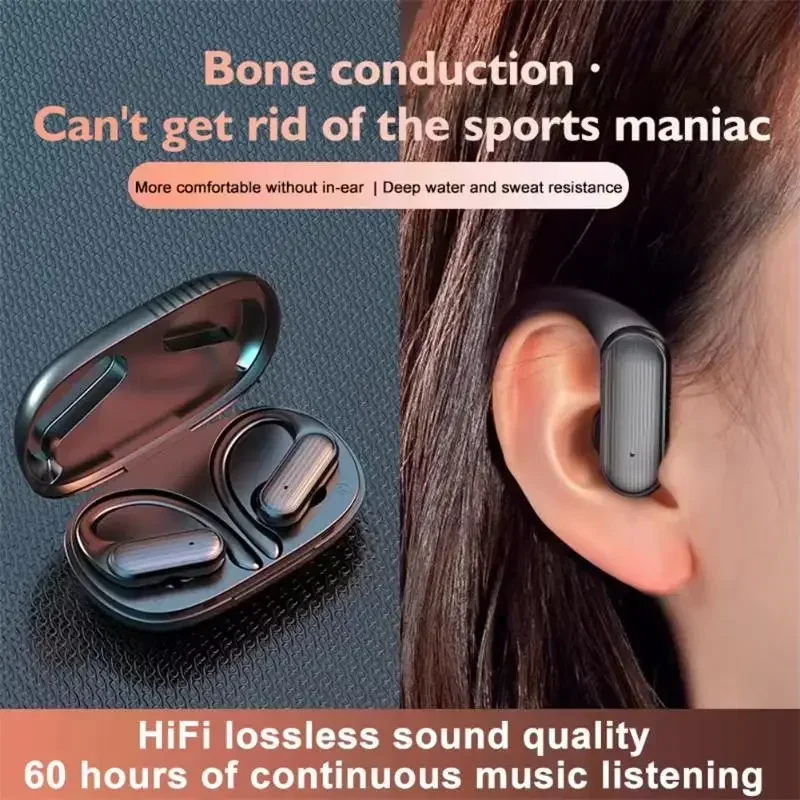 Original A520 Wireless Headphones Bluetooth 5.3 Running Game Ear Hook Headset HIFI Voice Call HIFI Stereo With Microphone 2026 — product photo 1 of 1
