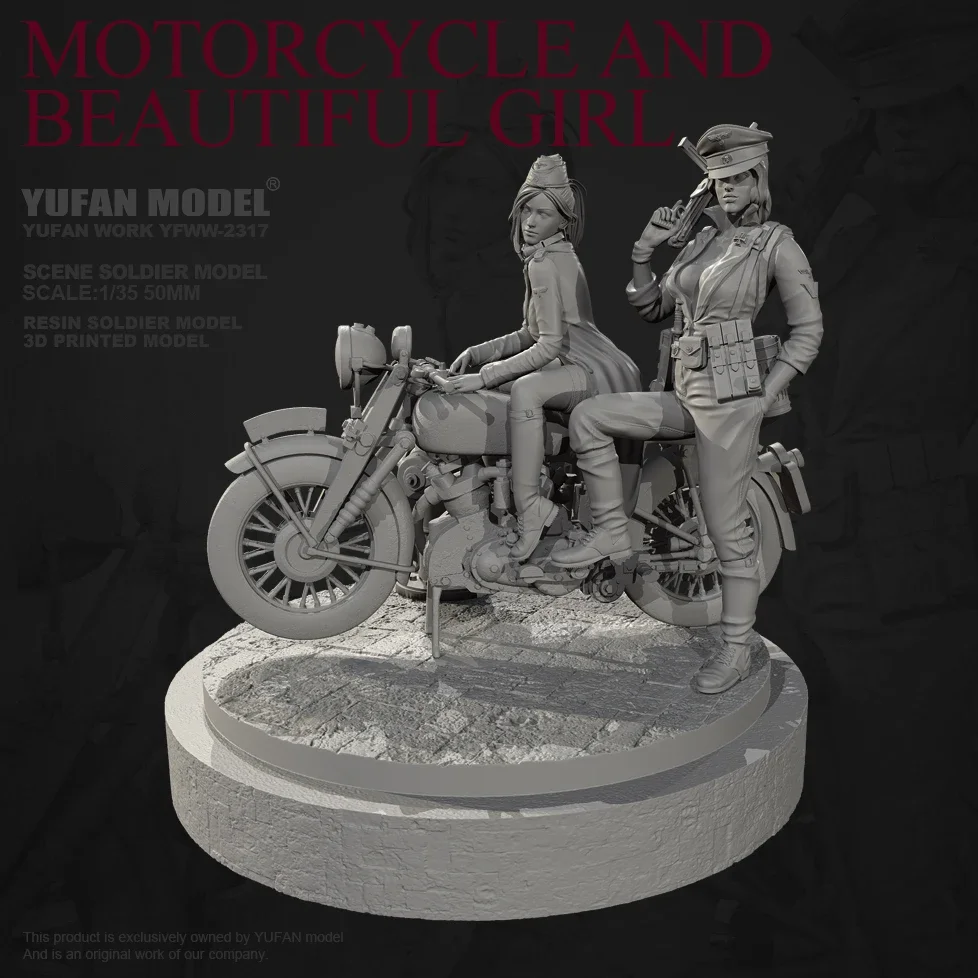 YUFAN MODE 1/35 Resin model kit self assembling and coloring (complete set)  YFWW-2317+3D
