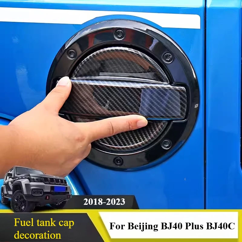 cubierta-de-la-tapa-del-tanque-de-combustible-para-beijing-bj40-plus-bj40c-2018-2023-accesorios-decorativos-exteriores-de-abs-con-patron-de-fibra-de-carbono