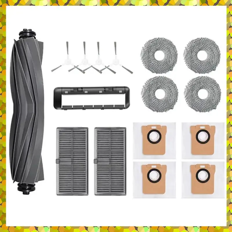 AGLH для Xiaomi Mijia M30S D103CN робот-пылесос основная боковая щетка Hepa фильтр швабра тканевые мешки для пыли запасные части