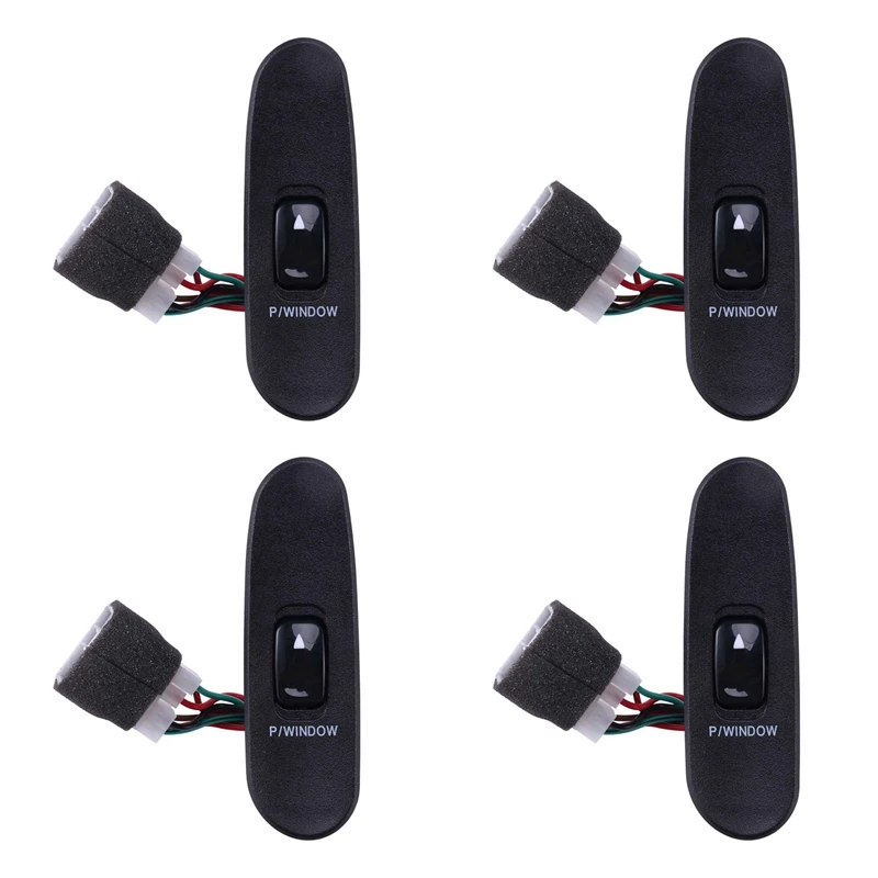 4X Electric Window Switch Console For Hyundai H100 2002-On 7 Pins 93692-43600 Window Switch