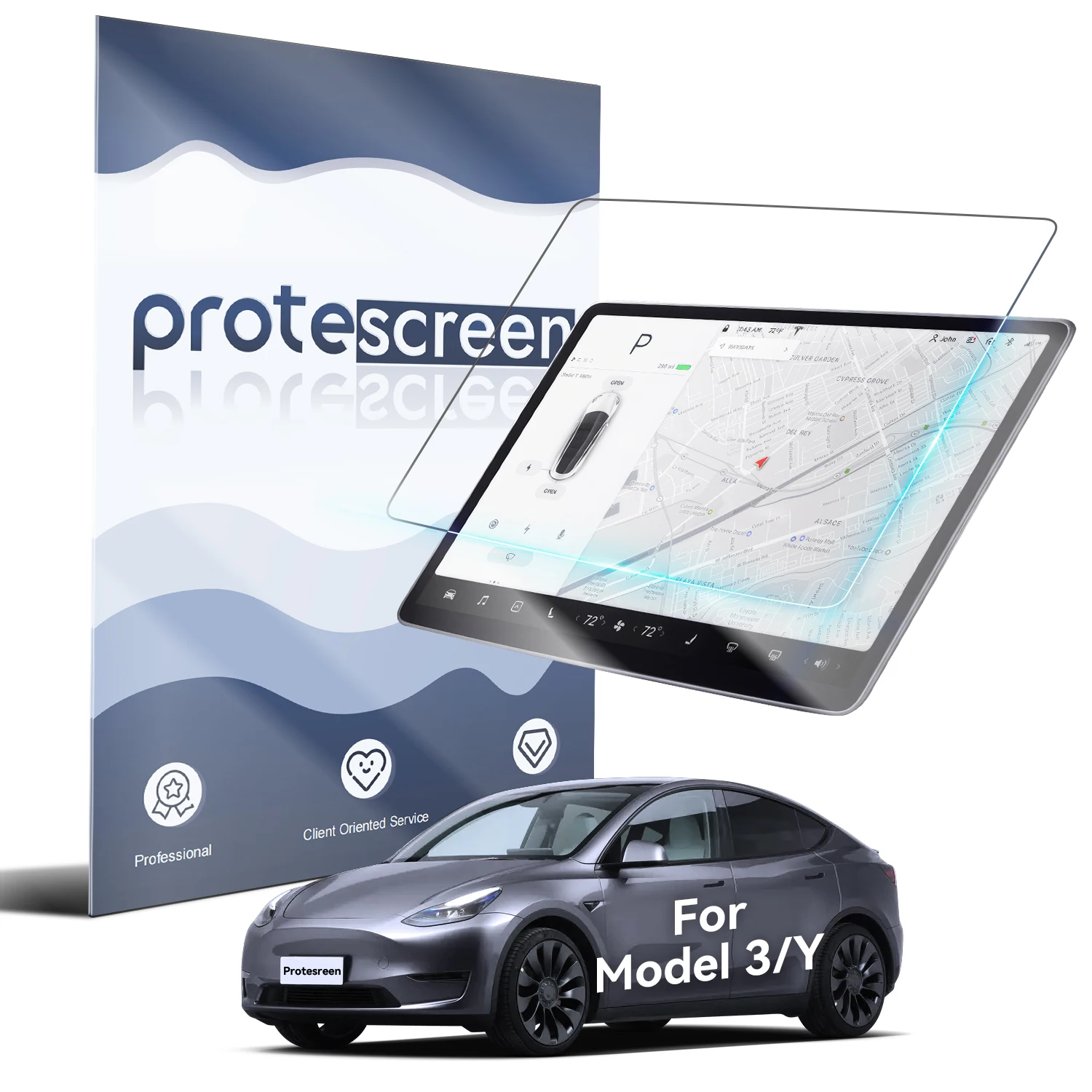 

Защитная пленка Protescreen (1 шт.) для экрана Tesla Model 3/Y Highland/Juniper. Идеально подходит, обеспечивает полное покрытие, HD-качество, отличный подарок.