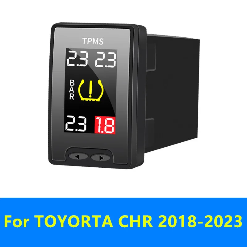 For TOYOTA CHR 2018-2023 Tire pressure monitor original vehicle OBD built-in tire pressure monitoring tire pressure monitoring