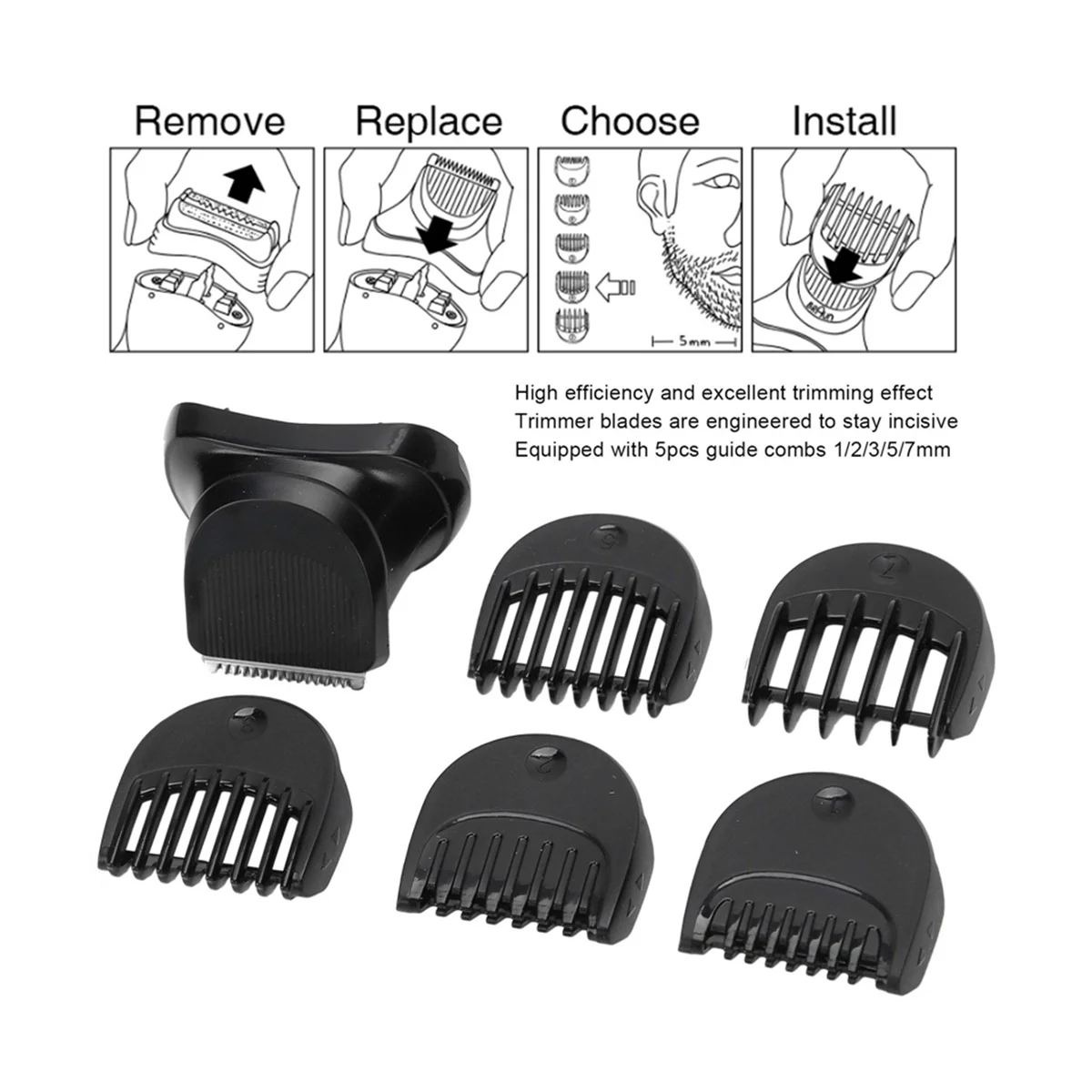 ماكينة تشذيب بديلة للبران ، ماكينة حلاقة بمشط ، سلسلة 3 ، BT32 ، S ، من من من من من من شبك ، S ، من من من شبك ، من شبك ، من شبك ، من شبك ،