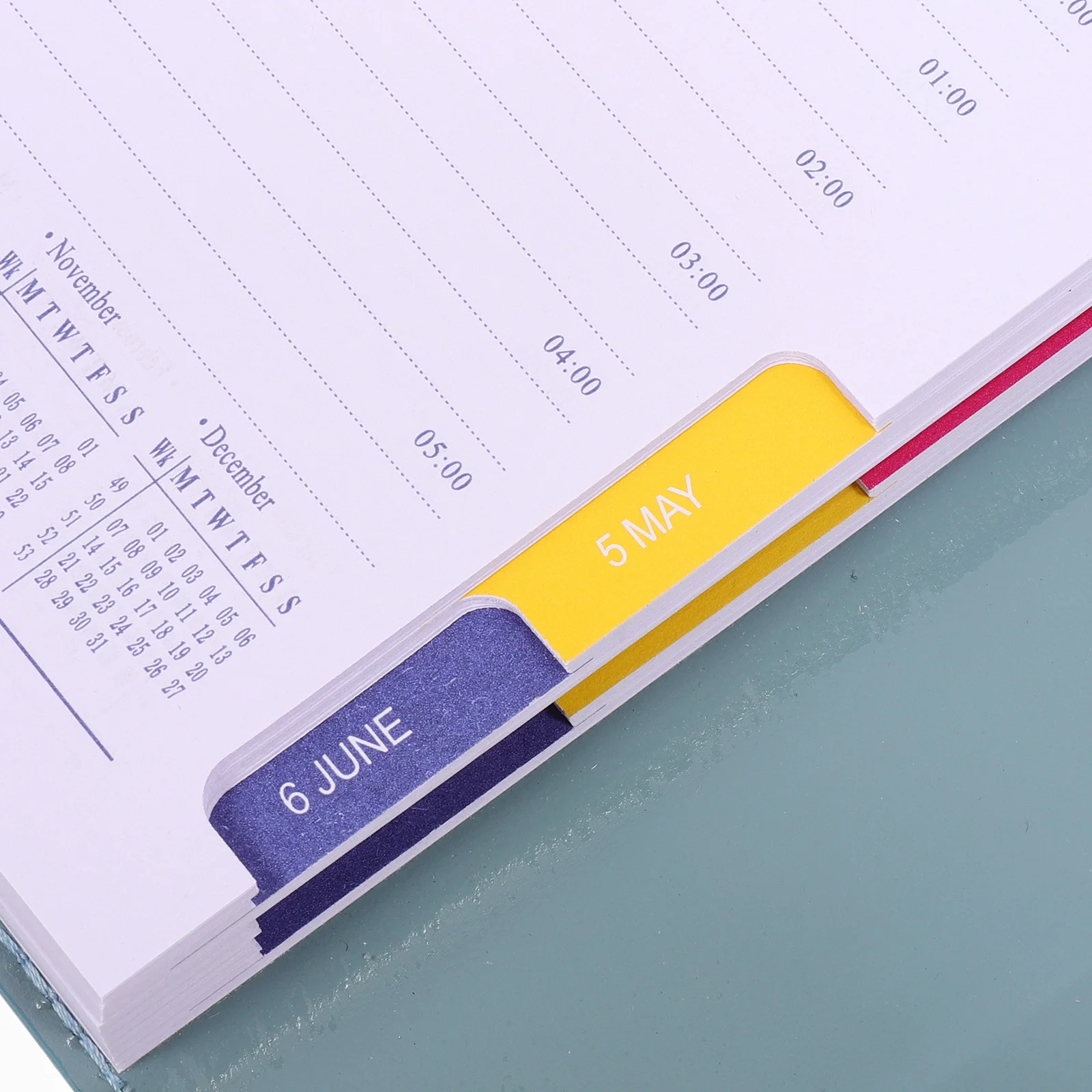 2026 دفتر مخطط سنوي جدول الأعمال الشهري التقويم المنظم الأكاديمي عادة المقتفي الأهداف الأسبوعية الأعمال العمل الجدول اليومي #3